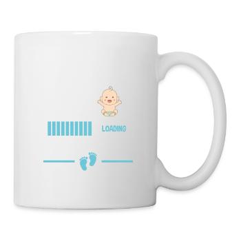 Futur Papy 2024 Grand-père Bébé Grossesse Cadeau - Mug blanc - blanc - Droite