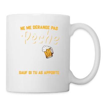 Ne Me Dérange Pas Quand Je Pêche Cadeau Pêcheur - Mug blanc - blanc - Droite