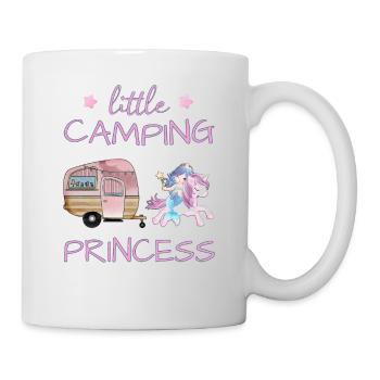 Little Camping Princess - Unicorn Mermaid Caravan - Mug - white - Right
