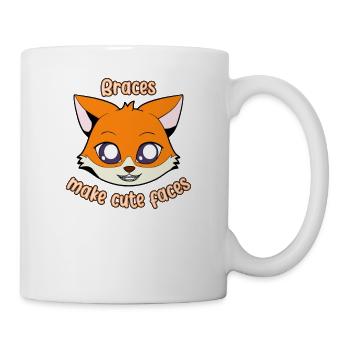 Fuchs - Braces - Mug - white - Right