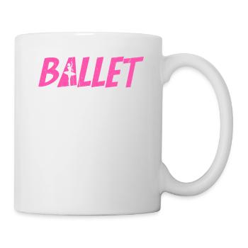 Danseur de ballet Le ballet comme un sport - Mug blanc - blanc - Droite