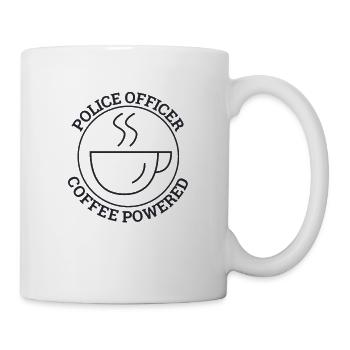 "Police Officer Coffee | Police" - Mug - white - Right
