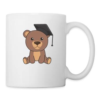 Kids Kindergarten nailed it Bär Graduation - Tasse - Weiß - Rechts