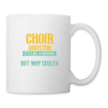 Ich Bin Ein Chorleiter - Theatermusikerchor - Tasse - Weiß - Rechts