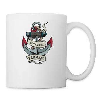 Insel Fehmarn I Sonneninsel Ostsee Ostholstein - Tasse - Weiß - Rechts