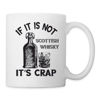 Schottland - Tasse - Weiß - Rechts