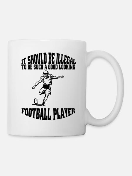 Entraîneur de football américain - Mug blanc - blanc