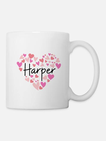 I love Harper - Mug - white