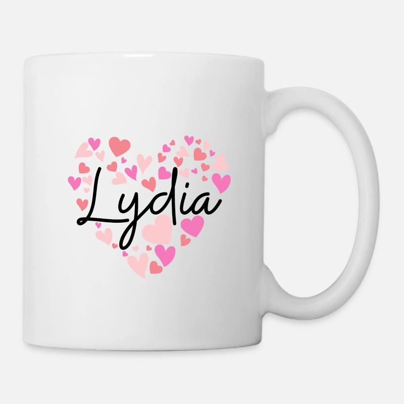 Ich liebe Lydia - Tasse - Weiß