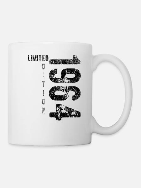 Édition Limitée 1964 Anniversaire Vintage 1964 - Mug blanc - blanc