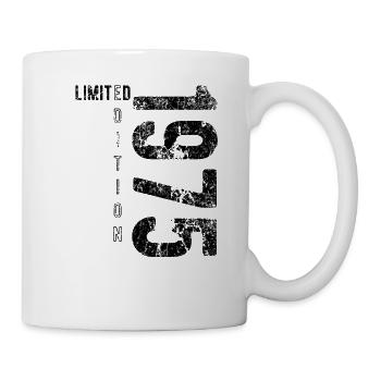 Édition limitée 1975 Anniversaire Naissance 1975 - Mug blanc - blanc - Droite