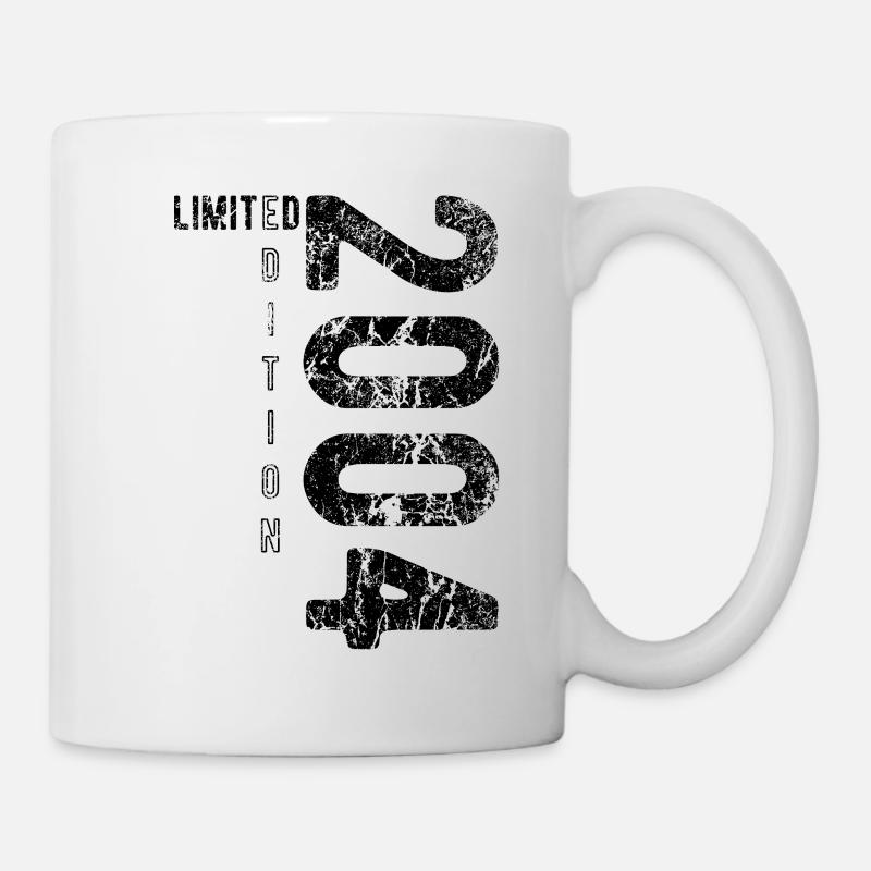 Édition Limitée 2004 Anniversaire Vintage 2004 - Mug blanc - blanc
