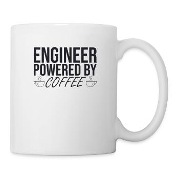 "Engineer Coffee | Ingenieur" - Tasse - Weiß - Rechts