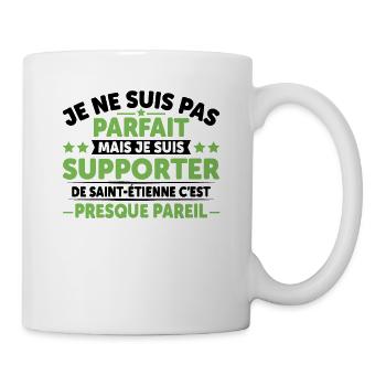 Supporter De Saint Étienne - Mug blanc - blanc - Droite