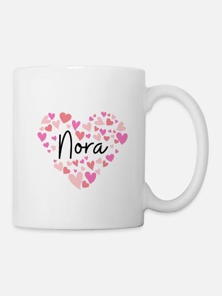 I love Nora - Mug - white