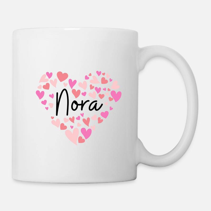 I love Nora - Mug - white