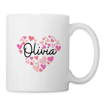 I love Olivia - Mug - white - Right
