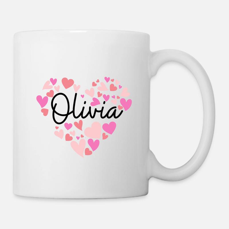 J’adore Olivia - Mug blanc - blanc