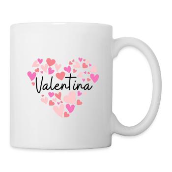 J’adore Valentina - Mug blanc - blanc - Droite