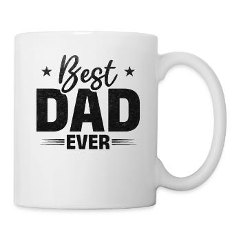 Bester Vater aller Zeiten Vatertag Papa zitiert - Tasse - Weiß - Rechts