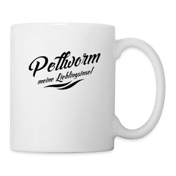 Meine Lieblingsinsel Pellworm - Tasse - Weiß - Rechts