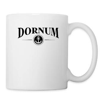 Anker und Seil - Nordseebad Dornum - Tasse - Weiß - Rechts