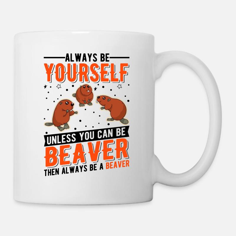 Beaver Beaver Dam Beaver - Mug - white