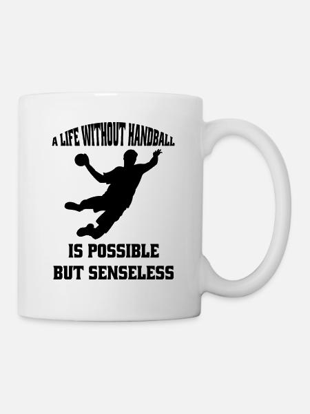 Joueur de handball Handball Handball Handball Club - Mug blanc - blanc