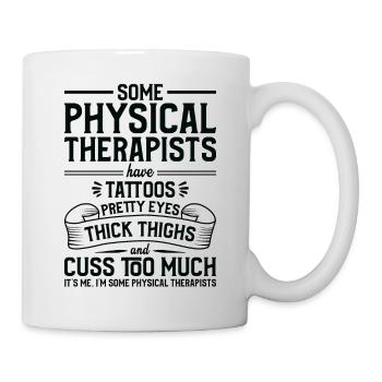 Tatouages - Physiothérapeute - Mug blanc - blanc - Droite