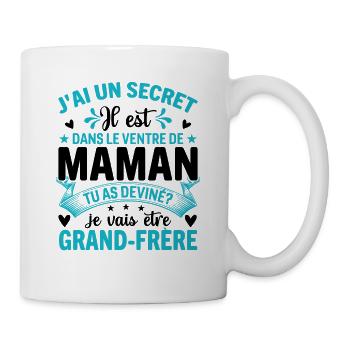 Le Secret D'un Grand Frère - Mug blanc - blanc - Droite
