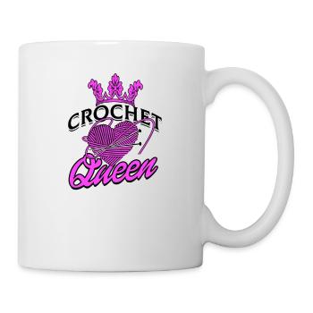 Crochet Queen Funny Crochet Lover - Quilting - Mug - white - Right