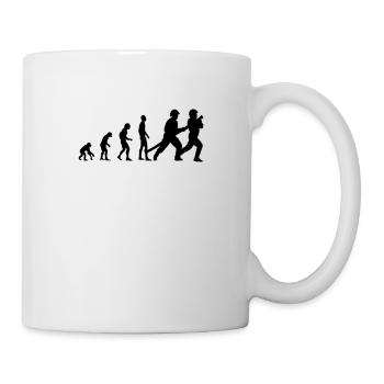 Feuerwehr Evolution - Tasse - Weiß - Rechts