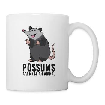 Possums Are My Spirit Animal Cute Possum - Mug - white - Right