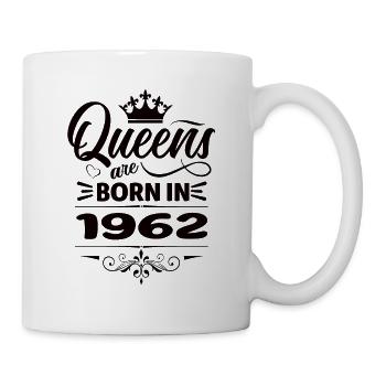Queens Are Born In 1962 - Mug - white - Right