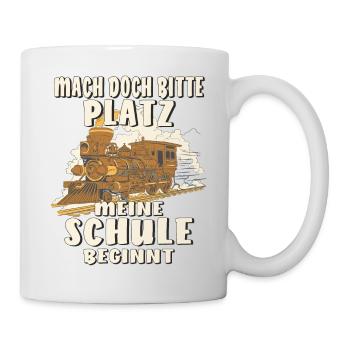 MEINE SCHULE BEGINNT - Tasse - Weiß - Rechts