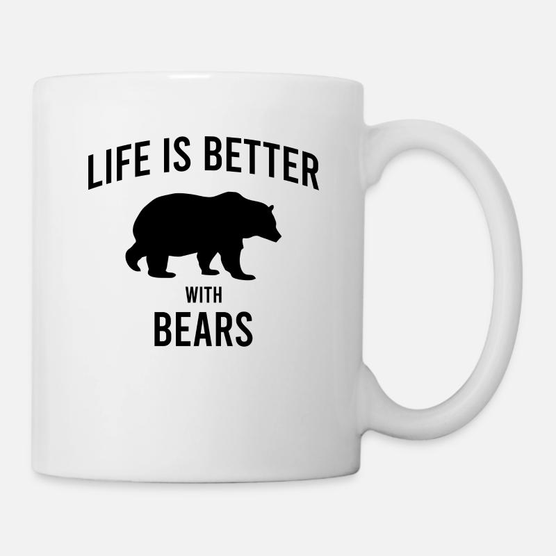 Dicton d’ours - Mug blanc - blanc