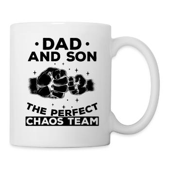Dad and Son The Perfect Chaos Team Baby - Mug - white - Right