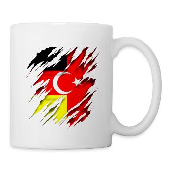 Allemagne Turquie - Mug blanc - blanc - Droite