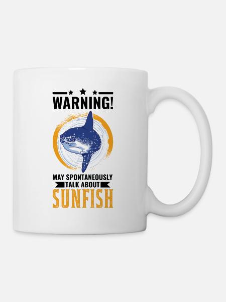 Mondfisch Mola Mola Sunfish - Tasse - Weiß