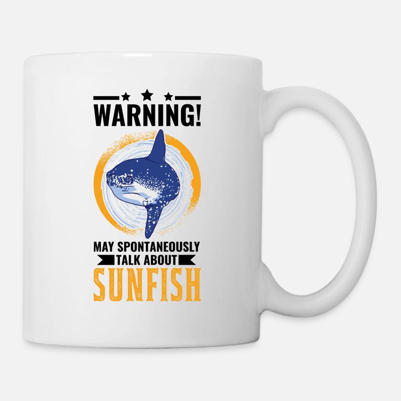 Mondfisch Mola Mola Sunfish - Tasse - Weiß
