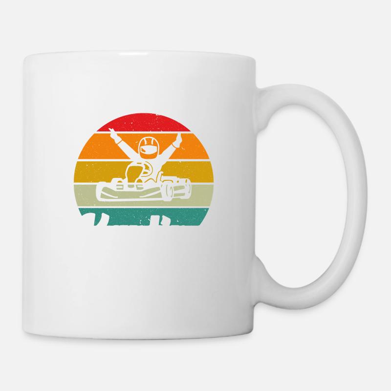Je Peux Pas J'ai Karting - Mug blanc - blanc