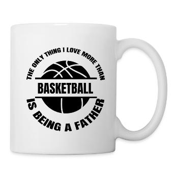 Basketball Basketball Father Basketball Lover - Mug - white - Right