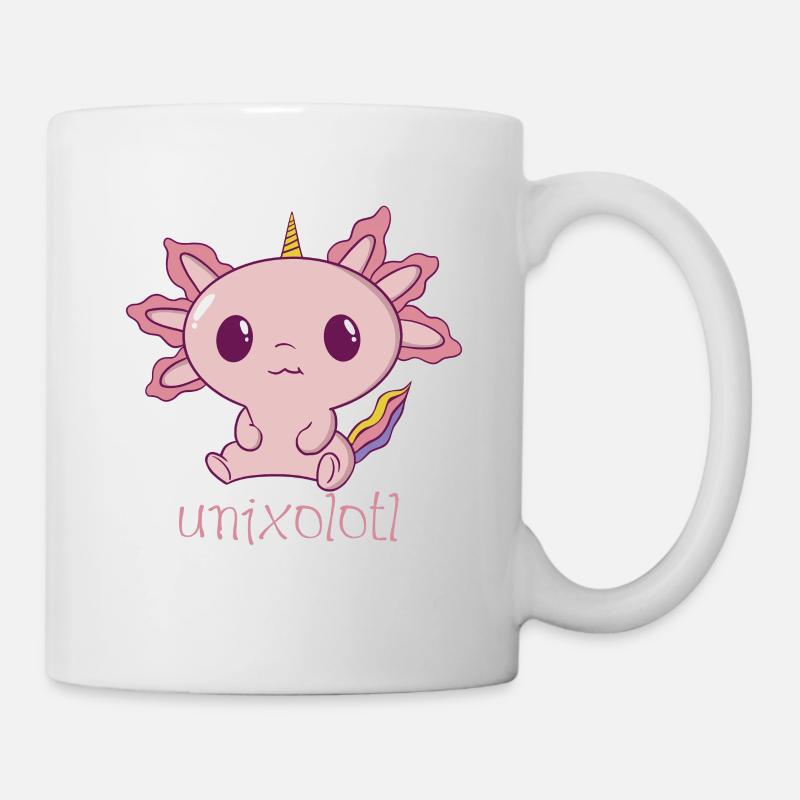 unixolotl - Uniform - das einzigartige Axolotl - Tasse - Weiß