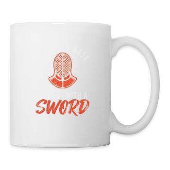 Fencing Martial Arts Fencing My other mask - Mug - white - Right