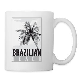 Brasilien - Tasse - Weiß - Rechts