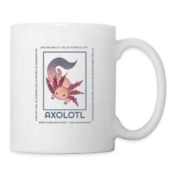 Axolotl Ambystoma Kawaii Design Amphibians Éleveur - Mug blanc - blanc - Droite