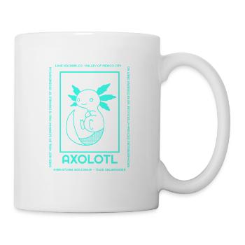 Axolotl Streetwear Illustration Défenseur des droits des animaux Adolescents - Mug blanc - blanc - Droite