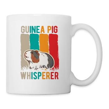 Cochon d’Inde Whisperer Meerschweinchen Flüsterer - Mug blanc - blanc - Droite