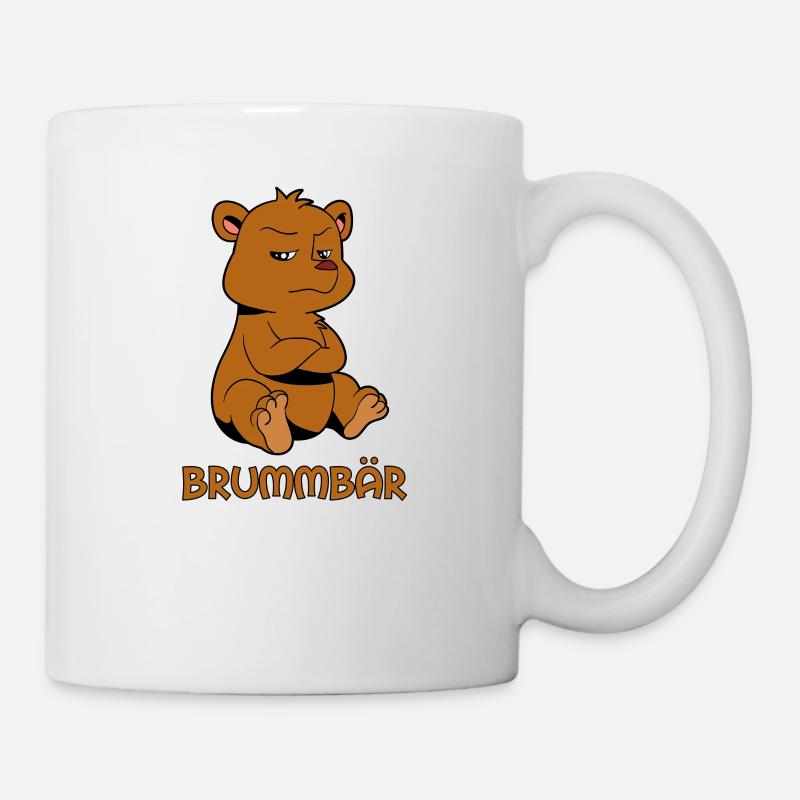 Brummbär - Tasse - Weiß