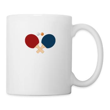 Je Peux Pas J'ai Ping Pong - Mug blanc - blanc - Droite